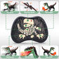 Hayxun Remote Control Dinosaur Toys For Kids 3-12, 18.2'' Jurassic Therizinosaurus Toys Imitates Walking, Roars - 2.4 Ghz Rc Rob