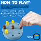 Games By 3D Rota Game, Tic-Tac-Toe Game With Never A Tie, A Winner In Every Round, Ancient Roman Strategy Game, Portable 4'' Boa