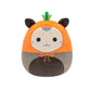 Squishmallows Original 12-Inch Luanne Grey Opossum With Carrot Hat - Official Jazwares Plush