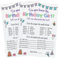 Printed Party Kids Birthday Game - Who Knows Her Best, Set of 25 Notebooks, 7"x5", Colorful Paper, NOBK-KNOW