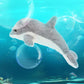 Apricot Lamb Ocean Stuffed Animals Toys Plush Gray Dolphin Sea Animal Soft Cuddly Perfect for Girls Boys (Gray Dolphin, 12 Inche