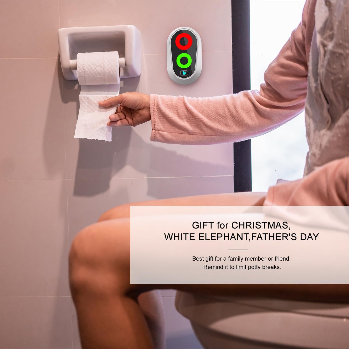 5 Minute Timer For Toilet, Funny Gift For Dad Mum, Festival Novelty Gift For Father'S Day, Birthday, Christmas, Stocking Stuffer