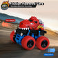 Awsogiff Dinosaur Toys For 3 4 5 Year Old Boys, 2 Pack Push & Pull Friction Powered Dinosaur Monster Truck, Dino Cars For Kids 3