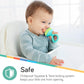 Nuby Nibbler Mesh First Soft Foods Feeder, 2Pk, Aqua & Green