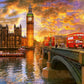 Anatolian Puzzle - Westminster Sunset, 1000 Piece Jigsaw Puzzle, #1023