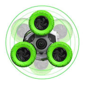 Threeking Waterproof RC Stunt Cars Remote Control Car Double Sided Driving 360 Degree Flips Rotating car Toy Gifts Presents for