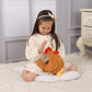 Apricot Lamb Plush Ginger Rooster Stuffed Animal, 10-Inch Soft Cuddly Toy, Apricot Color, Perfect for Kids