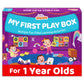Smartivity 5In1 Montessori Play Box For 1+ Years Boys & Girls | 5 Educational Activities | Birthday Gift For 1+ Year Old Kids I 