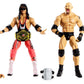 Wwe Goldberg Vs Bret Hit Man Hart Elite Collection 2-Packaction Figures Each With 2 Extra Sets Of Swappable Hands And Superstar-Specific Accessories