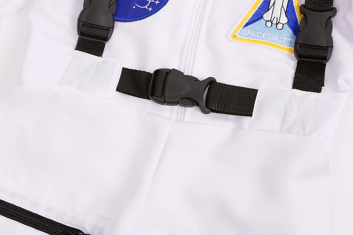 Cuteshower Kids Astronaut Nasa Costume For Boys Girls Space Jumpsuit Halloween (Orange,10-12 Years)