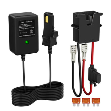 RVBOATPAT Power Wheel Charger 12 Volt with 12 AWG Wire Harness Connector 12V Power Wheel Battery Power Wheel Ride-on Toys