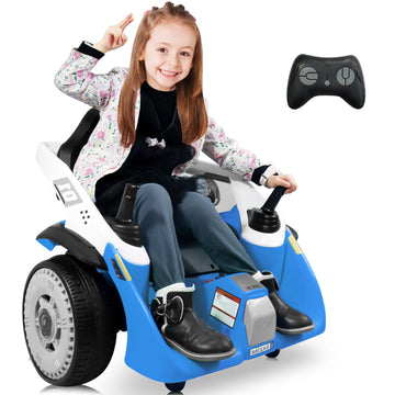 MOEYURO Ride On Bumper Car for Kids, 3.5MPH Max, 24V Electric Bumping Toy W/Parent Remote,3-Speed,360Spin,Bluetooth Music, Elect
