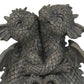 Ebros Whimsical Romantic Valentines Small Baby Garden Dragons Cuddling Tight Statue 5.25' Tall Dragon Fantasy Decor