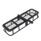 Vgoohobby Metal 6.41''x1.92'' RC Back Hitch Cargo Carrier Luggage Basket Rear Carrier Mount Trailer Compatible with RC4WD Traxxa
