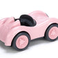 Green Toys Race Car, Pink - Pretend Play, Motor Skills, Kids Toy Vehicle. No BPA, phthalates, PVC. Dishwasher Safe, Recycled Pla