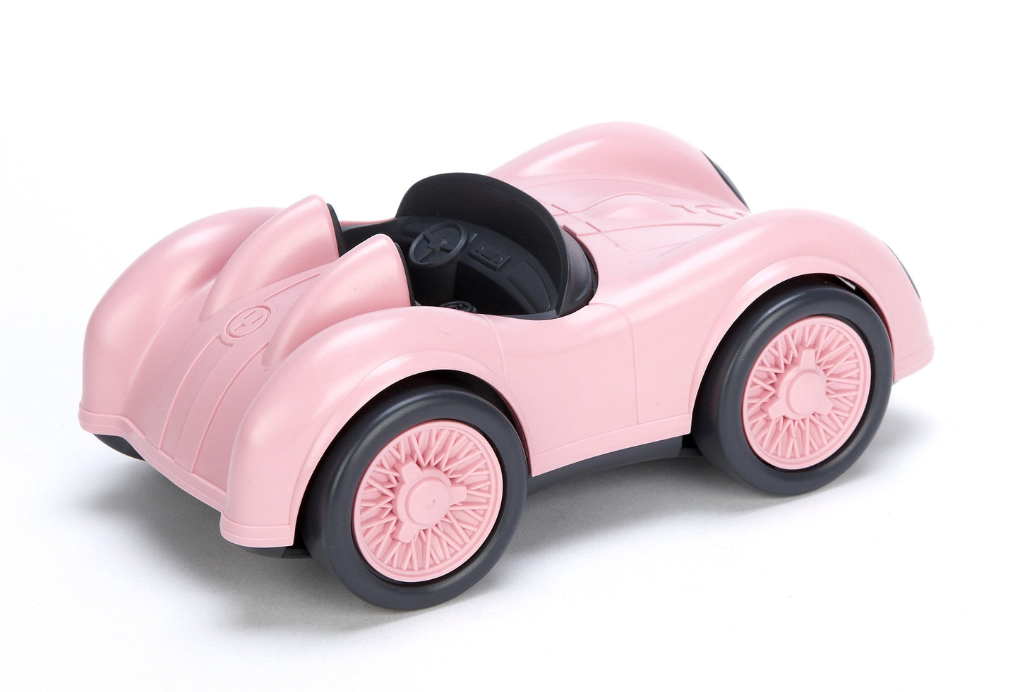 Green Toys Race Car, Pink - Pretend Play, Motor Skills, Kids Toy Vehicle. No BPA, phthalates, PVC. Dishwasher Safe, Recycled Pla