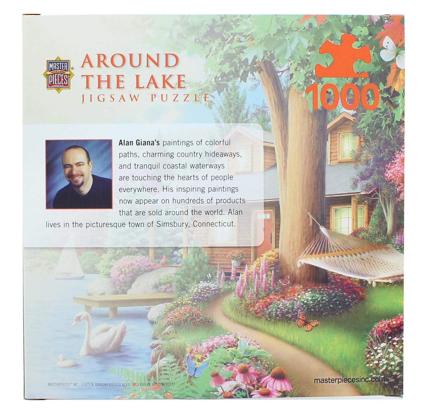 Masterpieces 1000 Piece Jigsaw Puzzle | Around The Lake