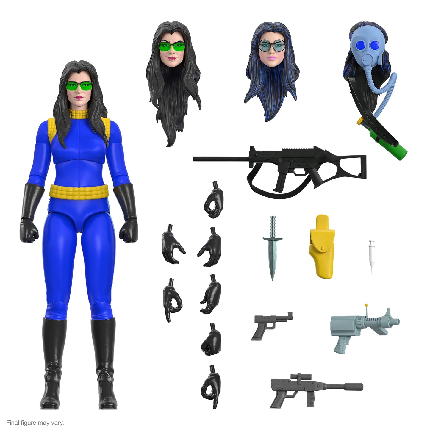 Super7 ULTIMATES! G.I. Joe Baroness - 7 G.I. Joe Action Figure with Accessories Classic Cartoon Collectibles and Retro Toys