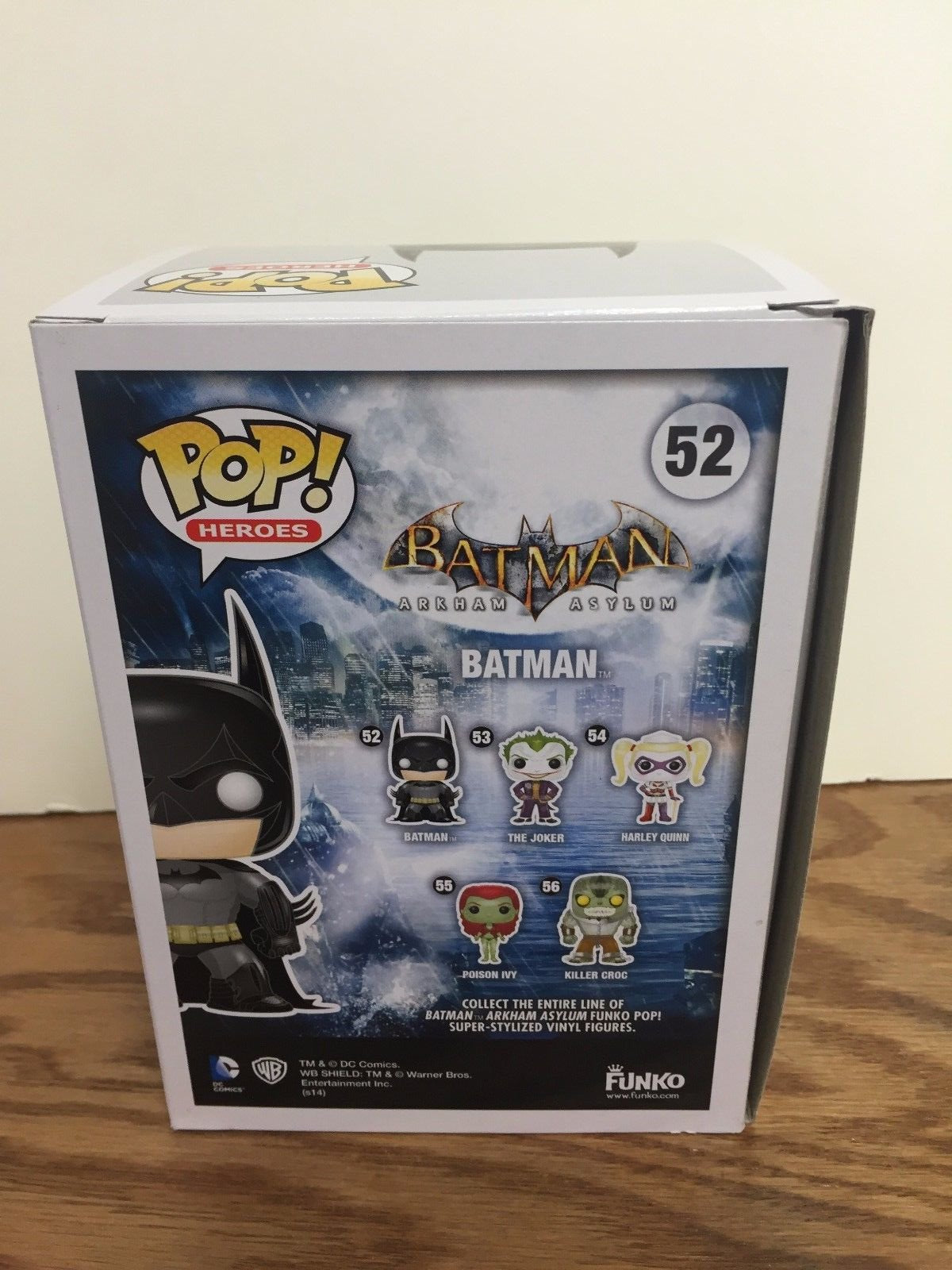Funko Pop! Arkham Asylum Blue Batman Hot Topic Exclusive