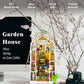 Ourmiao Book Nook Kit Garden House, Diy Miniature Book Nook Kits For Adults With Led Light, 3D Puzzle Bookshelf Decor Gift For T