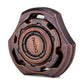 Djuiinostar High-End Fidget Spinner, Unique Dual Bearings Design, Precisely Cnc Machined (Oxidation Treated Copper, Retro Feel), Premium Edc Toy Dfs-04