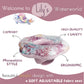 Edwekin Baby Float,Mermaid Theme Inflatable Baby Pool Float,Swimming Pool Accessories For Age Of 3-36 Month