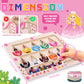 Princess Mini Magnetic Color And Number Maze Montessori Toy For Ages 3 4 5, Toddler Busy Board, Educational Preschool Learning A