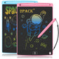 Lcd Writing Tablet For Kids, 2 Pack 8.5 Inch Colorful Doodle Board Drawing Pad For Kids, Drawing Tablet Girls Toys Age 6-8, Educ