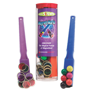 Dowling Magnets Simply Science Magnet Mania Kit. Magnet Set With Magnet Wands, Magnetic Marbles, Magnetic Chips, And Stem Activities. Magnet Science Kit. Magnet Toy.