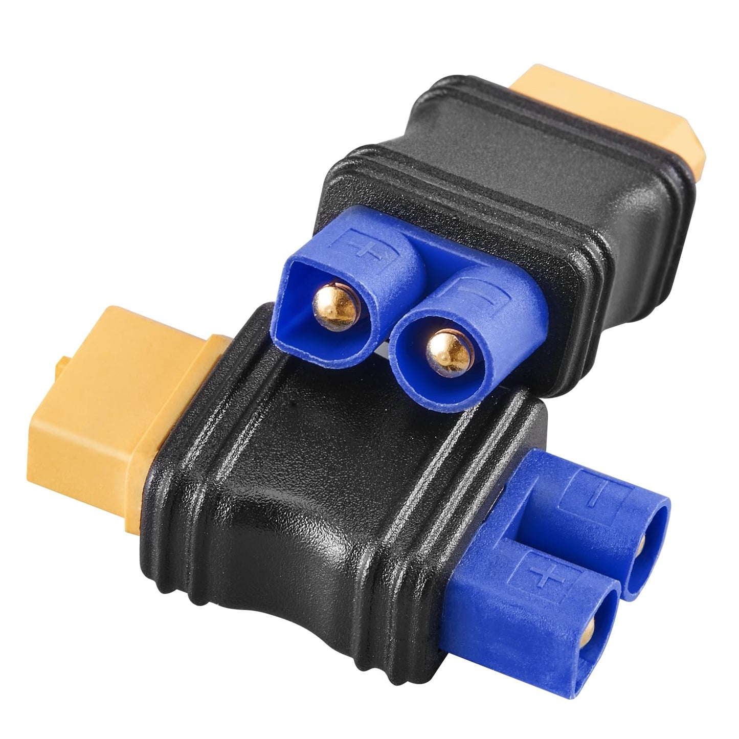 Laisomeke Ec3 Male To Xt60 Female Mould Type Adapter No Wire Connector Adapter For Lipo Battery (2Pack)