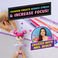 WowWee Fashion Fidgets Sensory Toy Dolls - Multicolored Push Pop Fidget Toy Pack of 2 for Kids, Anxiety & Stress Relief