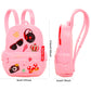 Enocht 19 Pcs Girl Doll School Accessories Mini Doll Backpack Mini Desk Lamp Laptop Mini Globe Glasses And Headset For 11.5 Inch Doll School Playset