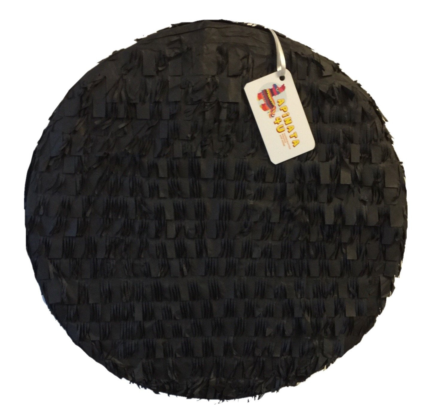 A Pinata 4 U 16" Black Canvas Piñata - DIY Craft Project, Cardboard Material, Model 8541821968
