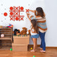 Magnetic Tic Tac Toe Wall-Mount Game,Game Room Decor,Hallway Decor,Playroom Decor,Modern Wall Decals For Kids Room,Classroom&Off