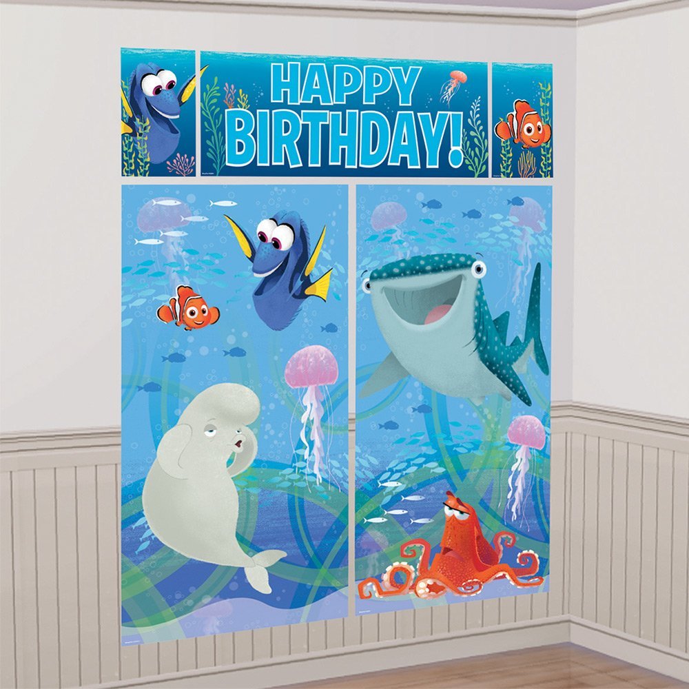 All Aboard Boy Value Pack Foil Swirl Decorations, Birthday