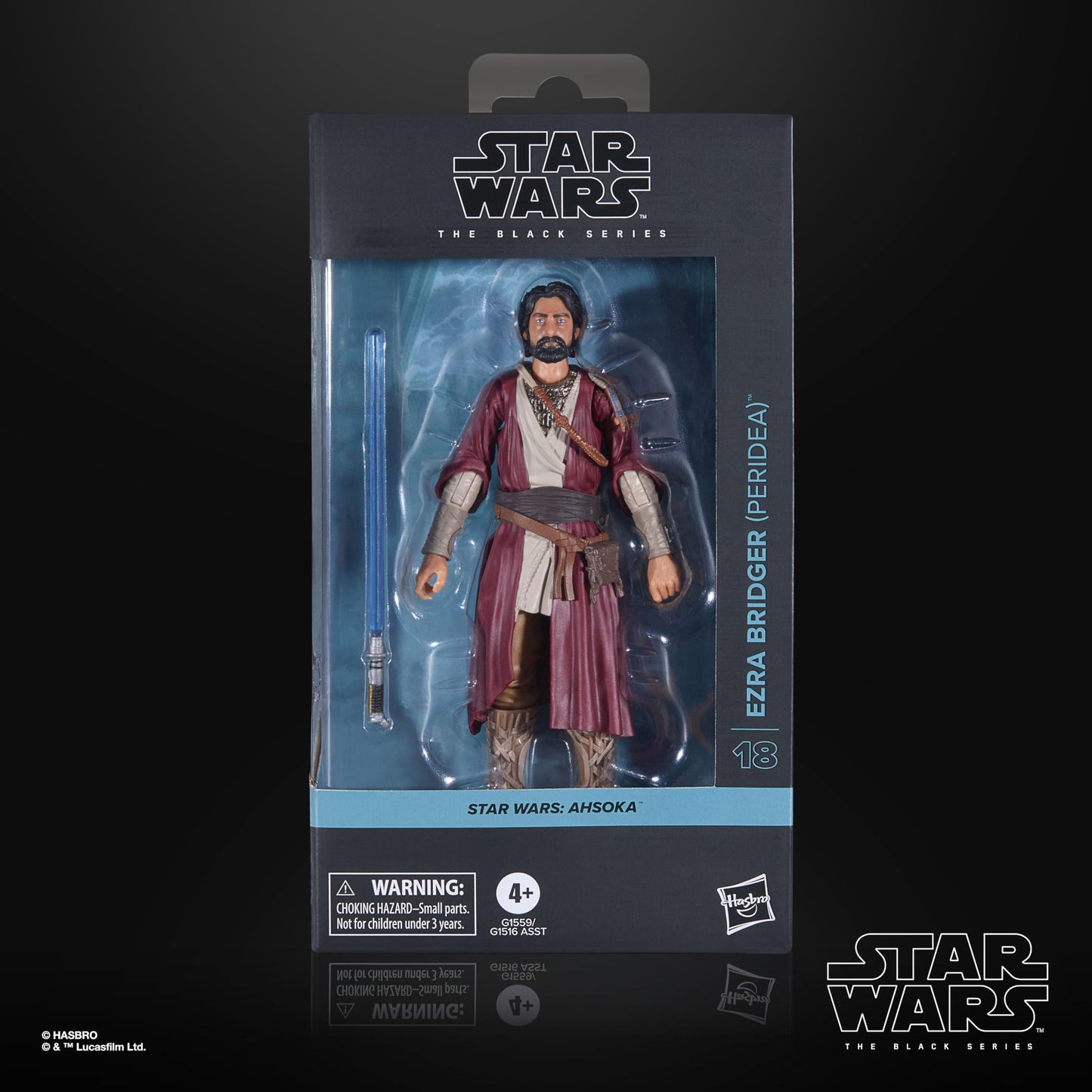 STAR WARS The Black Series Ezra Bridger (Peridea)  Ahsoka enhanced Collectible 6 Inch Action Figure