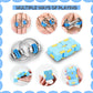 Dr.Kbder Fidget Toys Adults Set 2Pcs, Easter Basket Stuffers For Kids Teen Autism Sensory Toys Pack With Figette Cube Figits Rin