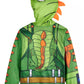 Fortnite Boys' Officially Licensed Rex Hooded Costume Jacket Green
