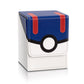 Collectible Trading Card Cases, Card Deck Box Storage Box Case Magnetic Deck Box Card Holder ,Can Hold Around 100 Cards(Red-Blue
