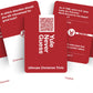 Yule Never Guess Ultimate Christmas Trivia Card Game - 110 Cards - 3 Or More Players - Ages 8+