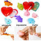 Ridota Kids Valentines Gifts, 28 Pcs Mochi Squishy Toys, Mochi Squishy Filled Hearts With Valentines Day Cards For Kids, Valenti