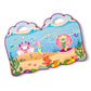 Melissa & Doug Puffy Sticker Play Set – Mermaids, 65 Reusable Stickers, Mess-Free Travel Toy for Kids, One Size, Multi-colored