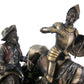 Stealstreet 13.75-Inch Bronzehued Don Quixote And Sancho Panza On Horses Figure
