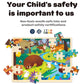 Moinkidz 48 Piece Puzzles For Kids Ages 4-8, Forest Animals Wooden Jigsaw Puzzles For Toddlers 4 Year Old, Preschool Educational Puzzles Ages 3-5 With Puzzle Tray