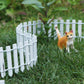 Ymeibe 35 Inch 2-Pack Miniature Fairy Garden Fence Wood Decorative Ornament Fence For Dollhouse Succulent Plant Pot Diy Diorama