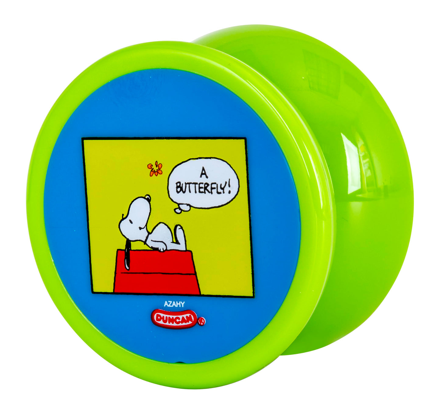 Duncan Toys Butterfly Yo-Yo, X Peanuts, Beginner Yo-Yo With String, Steel Axle And Plastic Body, Snoopy Butterfly