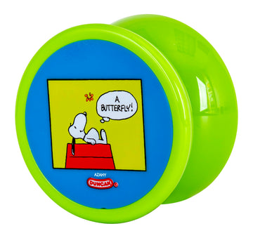 Duncan Toys Butterfly Yo-Yo, X Peanuts, Beginner Yo-Yo With String, Steel Axle And Plastic Body, Snoopy Butterfly