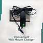 Alveytech 22 Volt 0.5 Amp Coaxial Lithium-Ion Battery Charger - Replacement Parts For The Razor Drift Rider And X Electric Skate