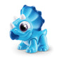 ZURU SMASHERS Junior Dino Dig Small Egg - Triceratops - 12+ Surprises - Plastic Preschool Toys - Model 74116B - Ages 3+