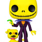 Funko Pop! Jumbo: The Nightmare Before Christmas - Jack And Zero (Blacklight), Multicolor, 10 Inches, 63965